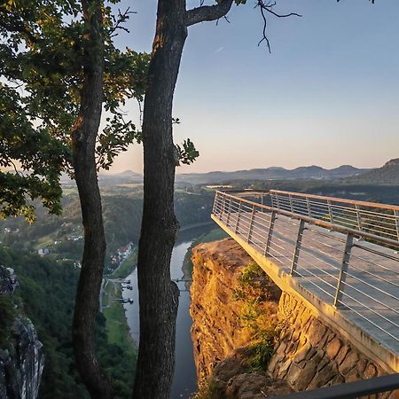 Pension Kleiner Koenig Struppen-Siedlung Bagian luar foto