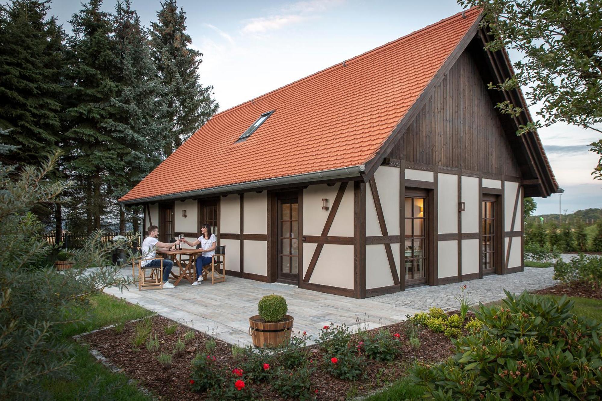 Pension Kleiner Koenig Struppen-Siedlung Bagian luar foto