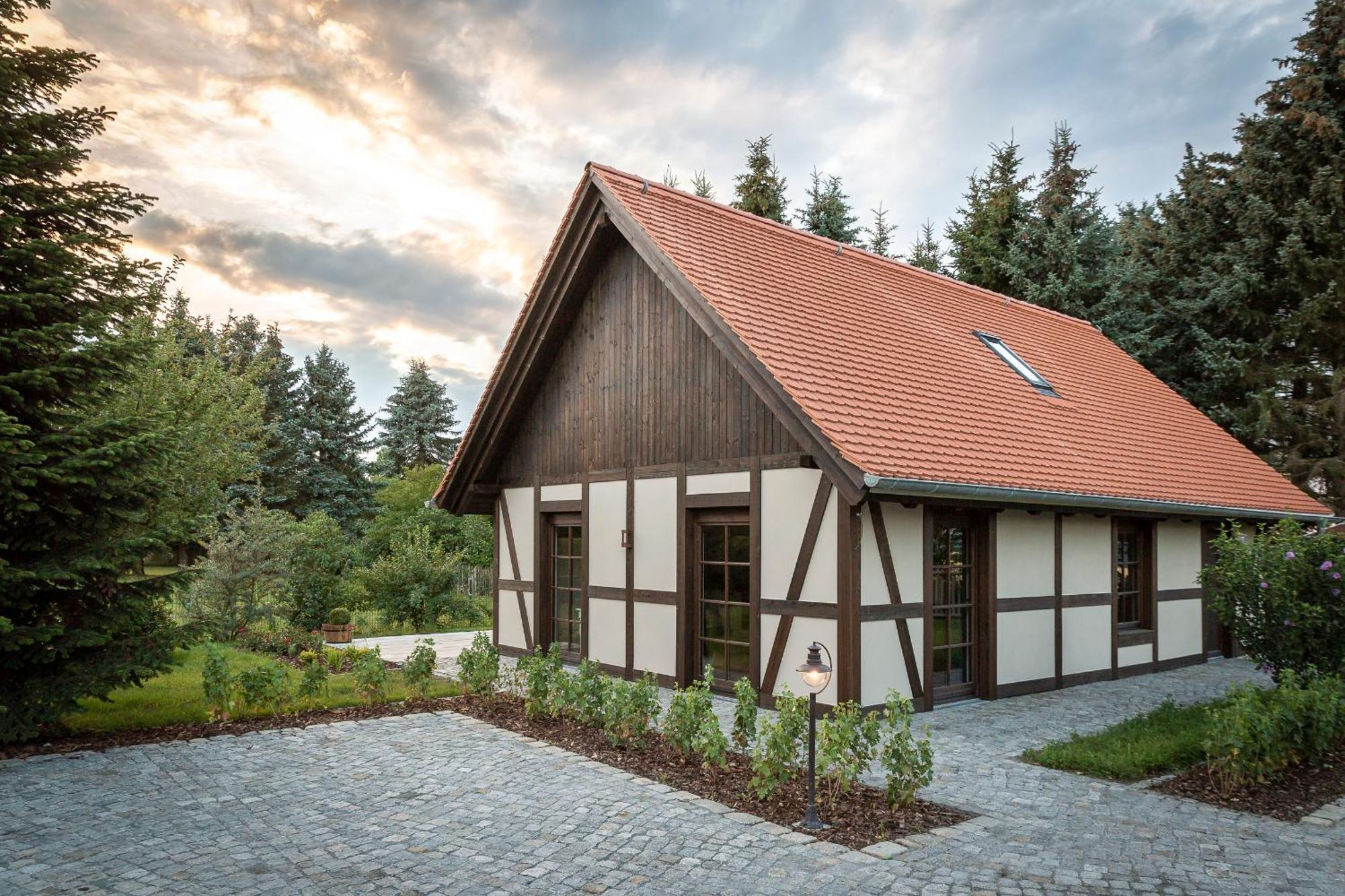 Pension Kleiner Koenig Struppen-Siedlung Bagian luar foto