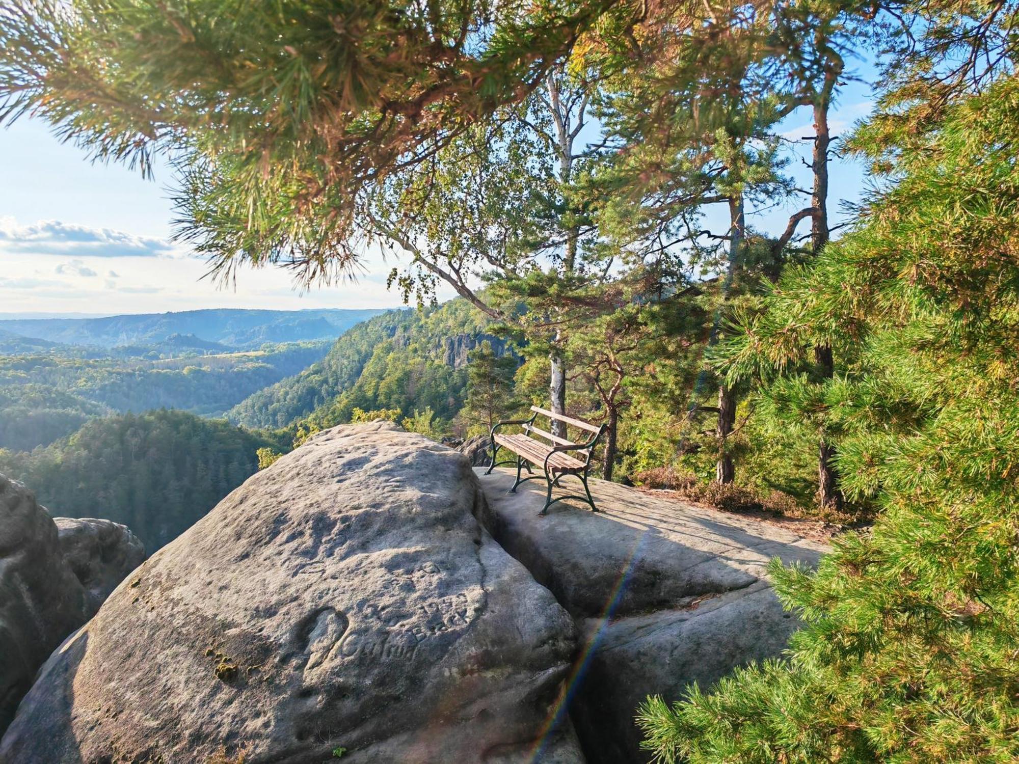 Pension Kleiner Koenig Struppen-Siedlung Bagian luar foto